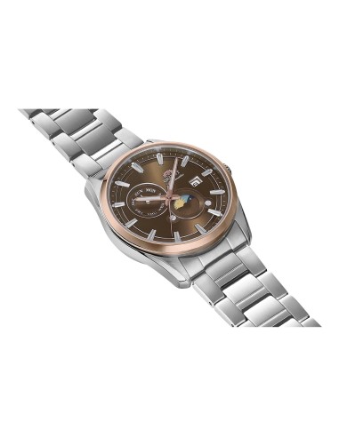 automático hombre Orient Stretto Day & Night Bronze Sunset RA-AK0313Y 41.5mm zafiro