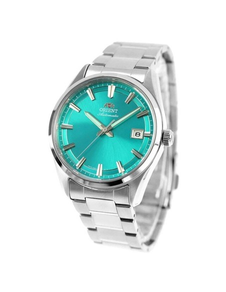 automático hombre Orient Stretto Date Aqua Blue RA-AC0R06L 38.5mm zafiro