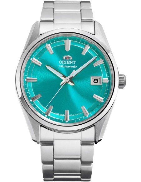 automático hombre Orient Stretto Date Aqua Blue RA-AC0R06L 38.5mm zafiro