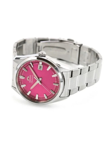 automático hombre Orient Stretto Date Pink Pulse  RA-AC0R07P Limited Edition 38.5mm zafiro