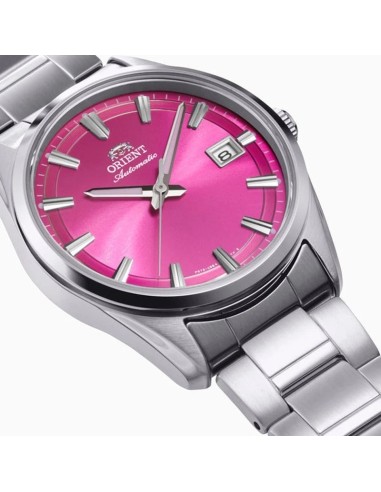 automático hombre Orient Stretto Date Pink Pulse  RA-AC0R07P Limited Edition 38.5mm zafiro