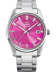 automático hombre Orient Stretto Date Pink Pulse  RA-AC0R07P Limited Edition 38.5mm zafiro