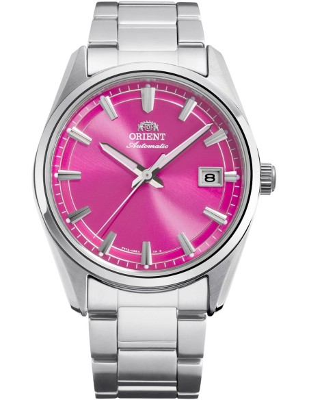 automático hombre Orient Stretto Date Pink Pulse  RA-AC0R07P Limited Edition 38.5mm zafiro