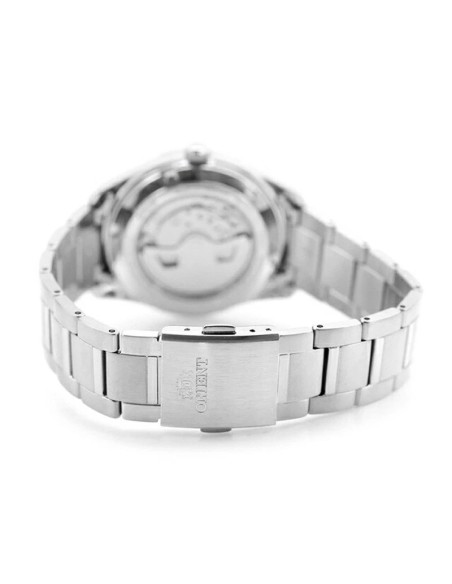 automático hombre Orient Stretto Date Amber Sun RA-AC0R08Y Limited Edition 38.5mm zafiro