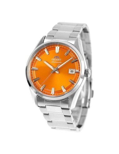automático hombre Orient Stretto Date Amber Sun RA-AC0R08Y Limited Edition 38.5mm zafiro