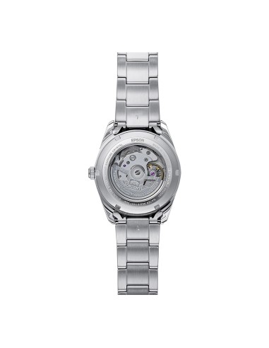 automático hombre Orient Stretto Date Amber Sun RA-AC0R08Y Limited Edition 38.5mm zafiro
