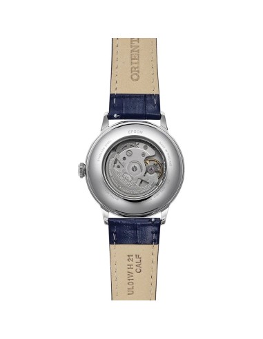 automático hombre Orient Bambino Blue Sky Fade Classic RA-AC0030L 40.5m cal. F6724 correa de cuero