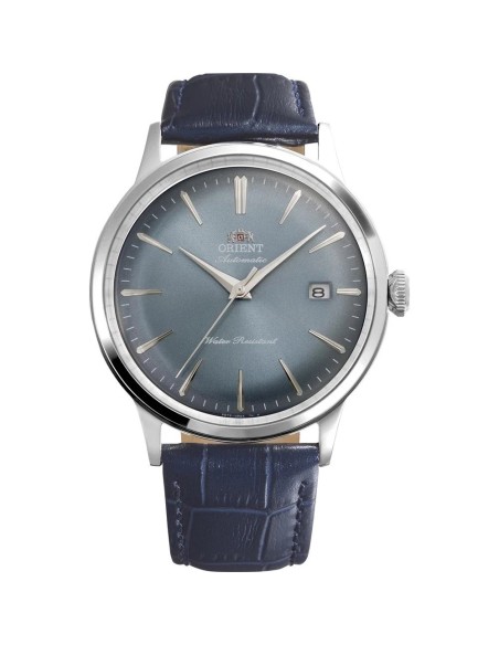 automático hombre Orient Bambino Blue Sky Fade Classic RA-AC0030L 40.5m cal. F6724 correa de cuero