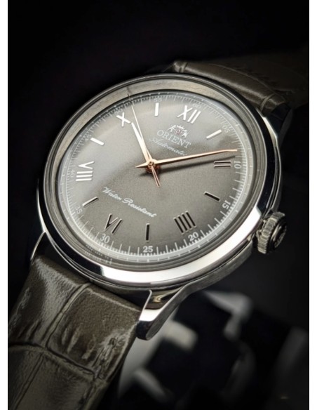 automático hombre Orient Bambino Smoky Grey RA-BB0006N  Limited Edition 38.4mm