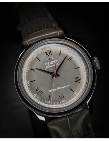 automático hombre Orient Bambino London Fog Grey RA-BB0006N  Limited Edition