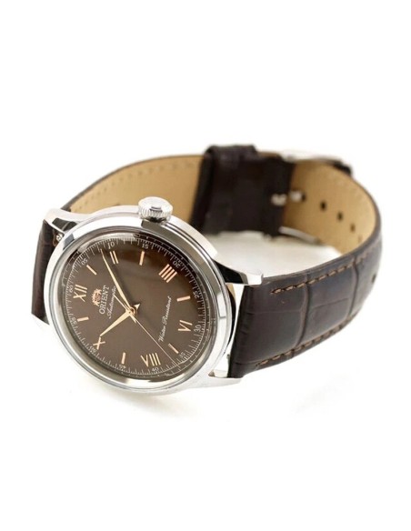 automático hombre Orient Bambino Chestnut RA-BB0004Y  38.4mm cal. F6724 correa de cuero