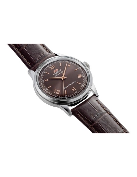 automático hombre Orient Bambino Chestnut RA-BB0004Y  38.4mm cal. F6724 correa de cuero
