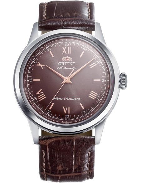automático hombre Orient Bambino Chestnut RA-BB0004Y  38.4mm cal. F6724 correa de cuero