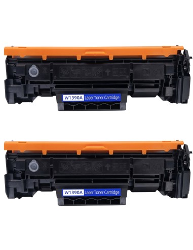 2 toner Compatible HP W1390A / 139A - CON CHIP - Negro Cartucho de Toner (NO usar en impresoras terminan en E)