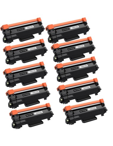 4 toner compatibles para Brother TN2510XL TN-2510 XL TN2510 XL alta capacidad