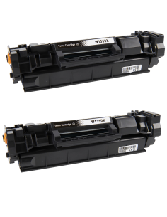 2 toner Compatibles HP W1350X Cartucho de Toner (con CHIP) 135X para HP LaserJet M207 M208 M209 M210 M211 M212