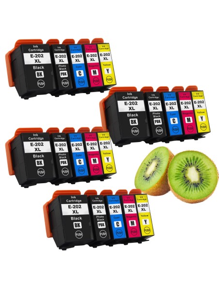 pack 20 Tintas compatible Epson 202XL Epson Expression Premium XP-6000 XP-6005 Epson Expression Premium XP-6000 XP-6005