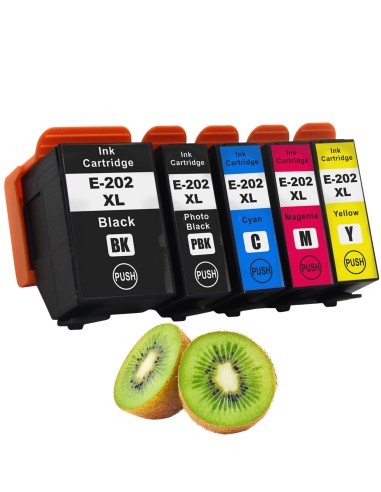 Tinta compatible Epson 202XL negro Epson Expression Premium XP-6000 XP-6005