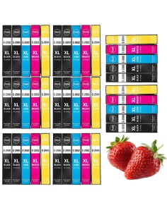 pack 40 tintas EPSON T2991/2/3/4 (29XL) compatibles Epson xp-235 / xp-330 / xp-332 / xp-335 / xp-43