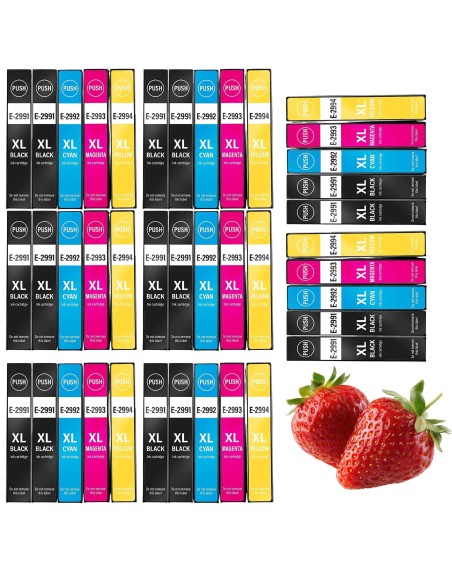 pack 40 tintas EPSON T2991/2/3/4 (29XL) compatibles Epson xp-235 / xp-330 / xp-332 / xp-335 / xp-43