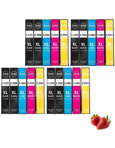 pack 20 tintas EPSON T2991/2/3/4 (29XL) compatibles Epson xp-235 / xp-330 / xp-332 / xp-335 / xp-43