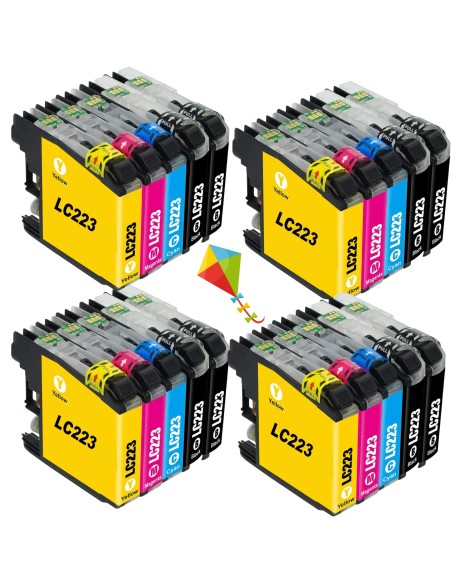 40 Tintas para LC223 MFC-J4420DW J4620DW J680DW J880 DCP-J4120DW J562DW