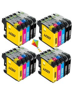 10 Tintas Brother LC223 MFC-J4420DW J4620DW J680DW J880 DCP-J4120DW J562DW
