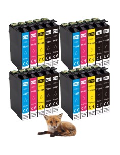t1281 t1282 t1283 t1284 pack 20 tintas compatibles