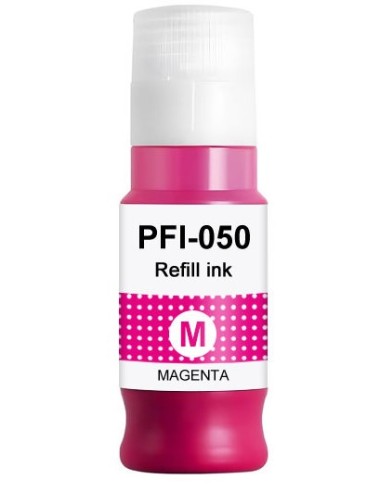 tinta Compatible Canon PFI050 Magenta Botella de Tinta
