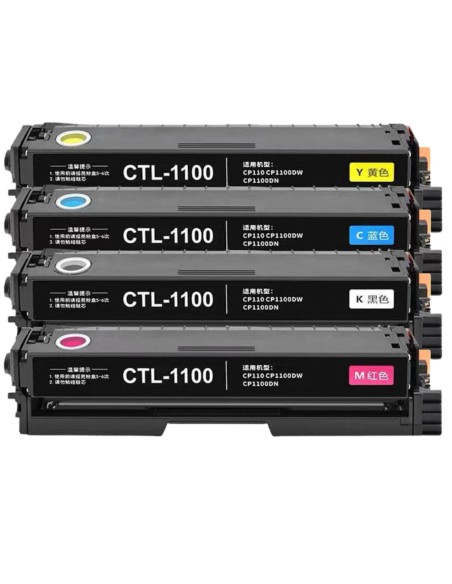 pack 4 toner  Compatible Pantum CTL1100X Cartucho de Toner para Pantum CM1100 / CP1100