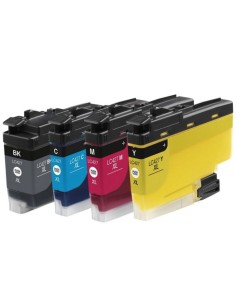 4 Tintas Compatibles Brother LC427XL ALTA CAPACIDAD Cartuchos de Tinta - LC427XL   para HL-J6010DW, MFC-J5955DW, MFC-J6955DW, MF