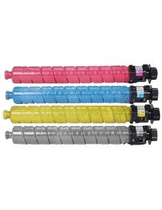 4 Toner compatibles con RICOH AFICIO MP-C306 / MP-C307 / MP-C406