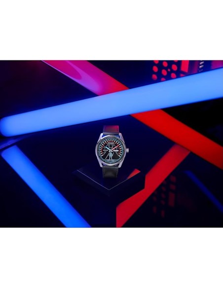 solar hombre Citizen Star Wars Duel AW0160-09W 42m Luke Skywalker and Darth Vader Duel 100m