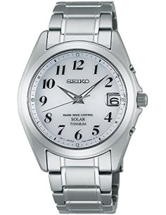 solar Titanio radiocontrol Seiko Selection Spirit SBTM223 JDM 37.8MM 100M WR correa y caja de titanio 2