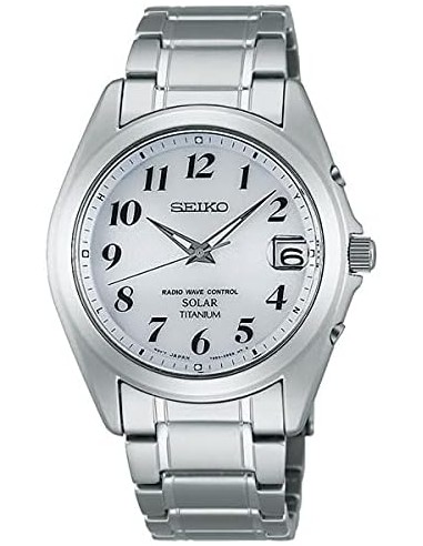 solar Titanio radiocontrol Seiko Selection Spirit SBTM223 JDM 37.8MM 100M WR correa y caja de titanio