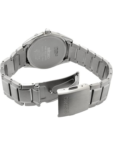 solar Titanio radiocontrol Seiko Selection Spirit SBTM223 JDM 37.8MM 100M WR correa y caja de titanio