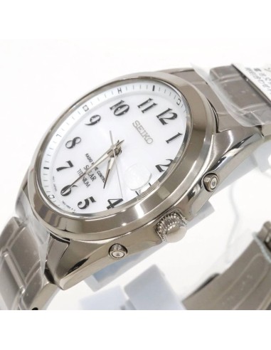 solar Titanio radiocontrol Seiko Selection Spirit SBTM223 JDM 37.8MM 100M WR correa y caja de titanio