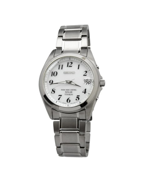 solar Titanio radiocontrol Seiko Selection Spirit SBTM223 JDM 37.8MM 100M WR correa y caja de titanio