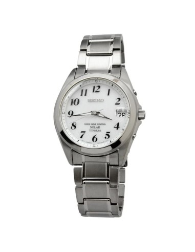 solar Titanio radiocontrol Seiko Selection Spirit SBTM223 JDM 37.8MM 100M WR correa y caja de titanio