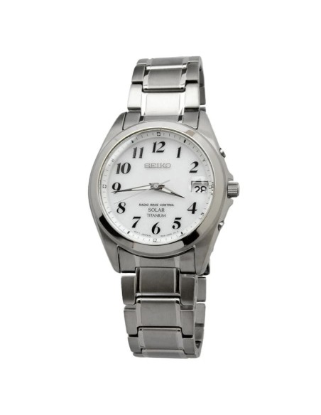 solar Titanio radiocontrol Seiko Selection Spirit SBTM223 JDM 37.8MM 100M WR correa y caja de titanio