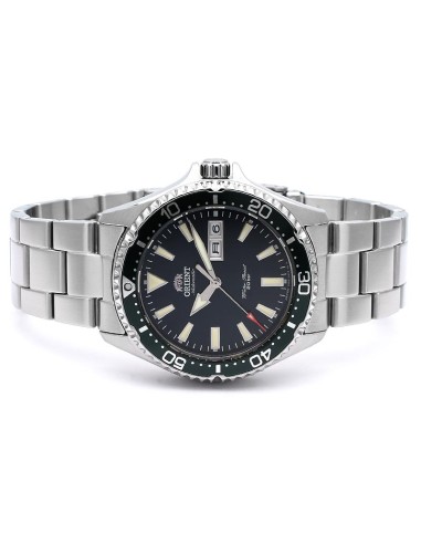automático buceo hombre Orient Kamasu RN-AA0808E JDM KANJI / ENGLISH  41.8mm 200m WR cristal de zafiro