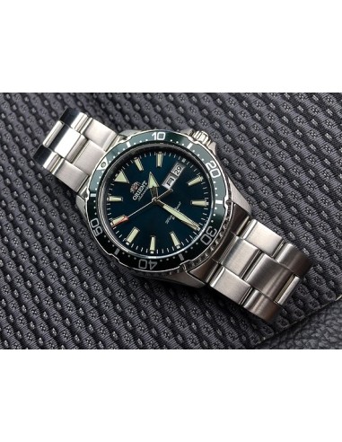 automático buceo hombre Orient Kamasu RN-AA0808E JDM KANJI / ENGLISH  41.8mm 200m WR cristal de zafiro
