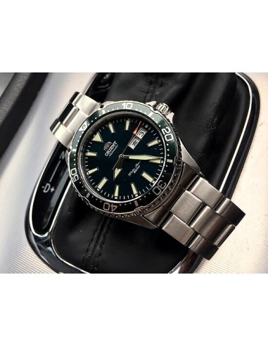 automático buceo hombre Orient Kamasu RN-AA0808E JDM KANJI / ENGLISH  41.8mm 200m WR cristal de zafiro