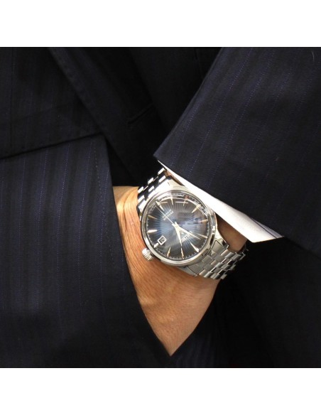 automático hombre Seiko Presage Midnight Ray  SARY123 JDM 40.5mm 50m WR hecho en Japón
