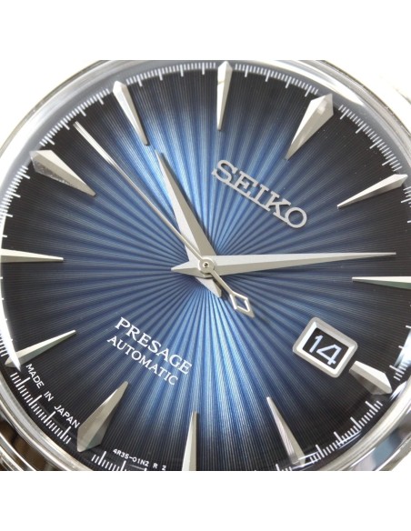automático hombre Seiko Presage Midnight Ray  SARY123 JDM 40.5mm 50m WR hecho en Japón