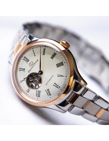 automático mujer Orient Star Contemporary Semi-Skeleton  RE-ND0001S 30.5mm 50m