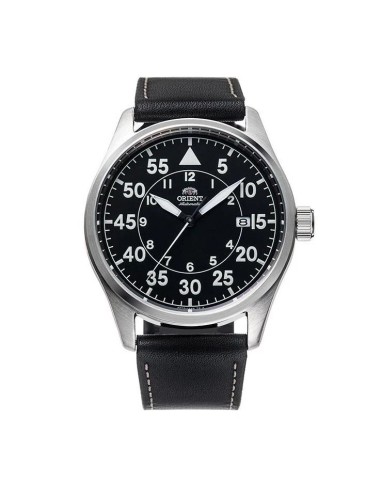 automático aviador Orient RN-AC0H03B JDM 42.4mm 100m WR F6722 correa de cuero