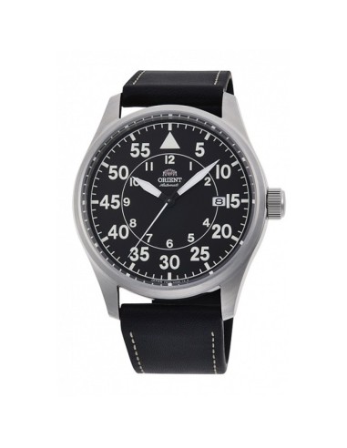 automático aviador Orient RN-AC0H03B JDM 42.4mm 100m WR F6722 correa de cuero