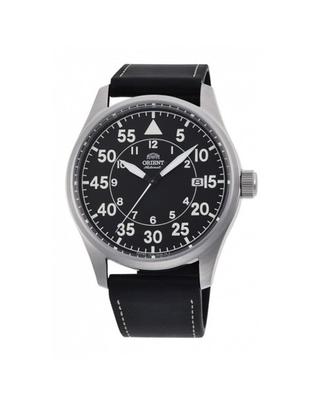 automático aviador Orient RN-AC0H03B JDM 42.4mm 100m WR F6722 correa de cuero