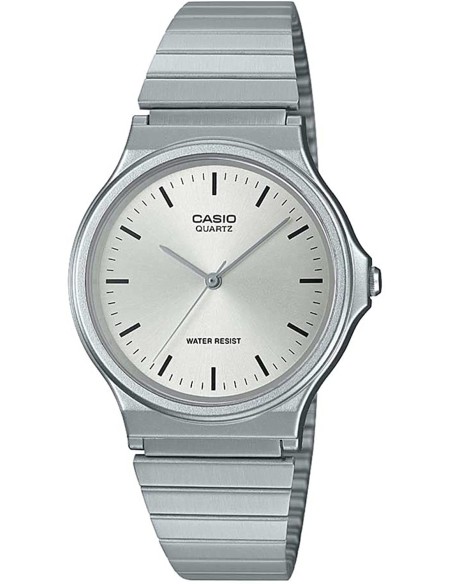 reloj hombre Casio MQ24-7E correa acero clásico cierre ajustable